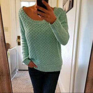 American Eagle Knit Sweater-mint